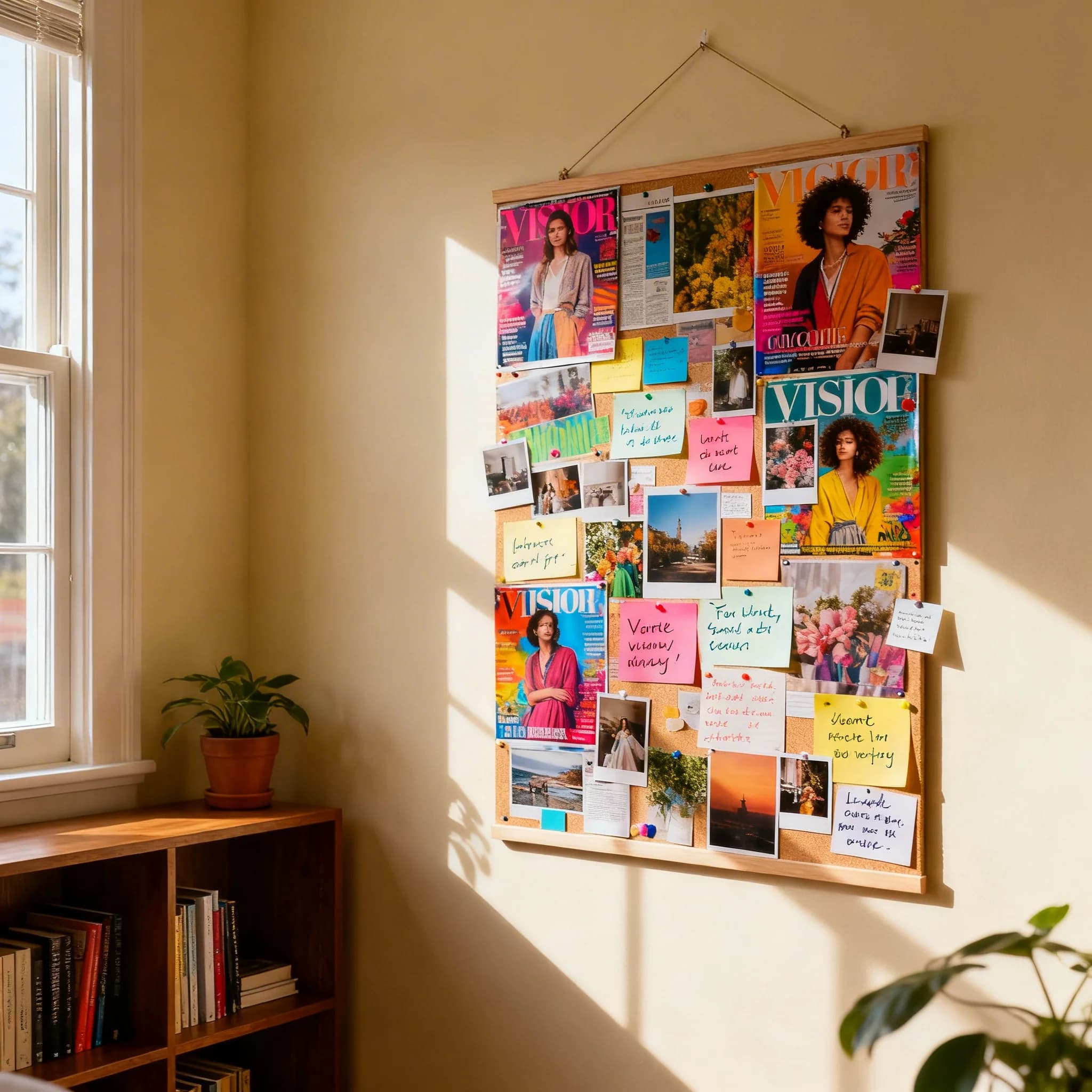 Creative vision board